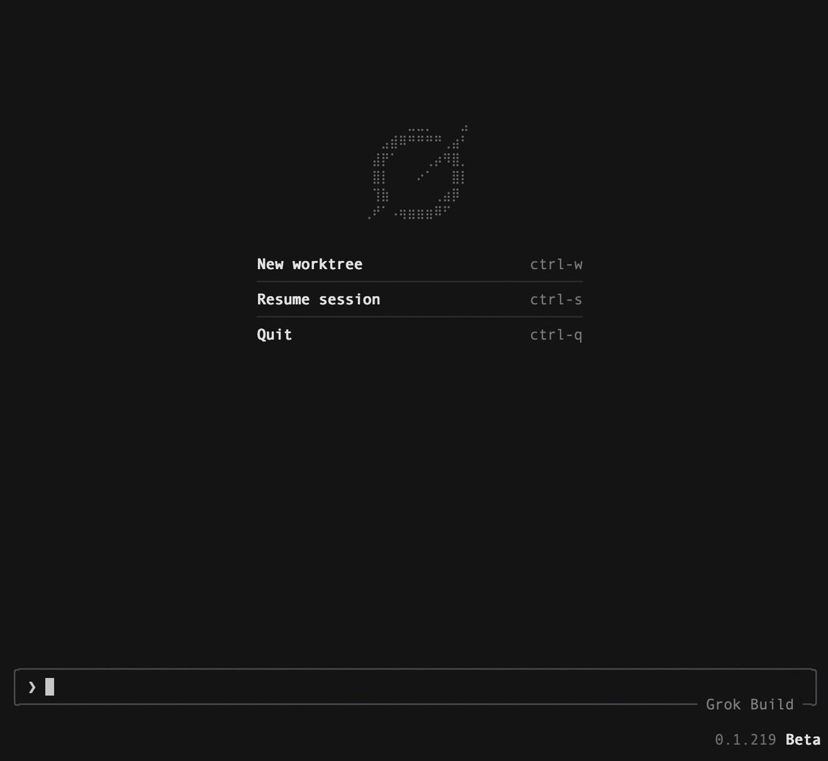 Xai的 CLI：Grok Build 

开启测试了 

对标 Claude Code、Codex

SuperGrok 和 X Premium+ 用户可以直接安装并授权账户即可使用，使用订阅的用量...