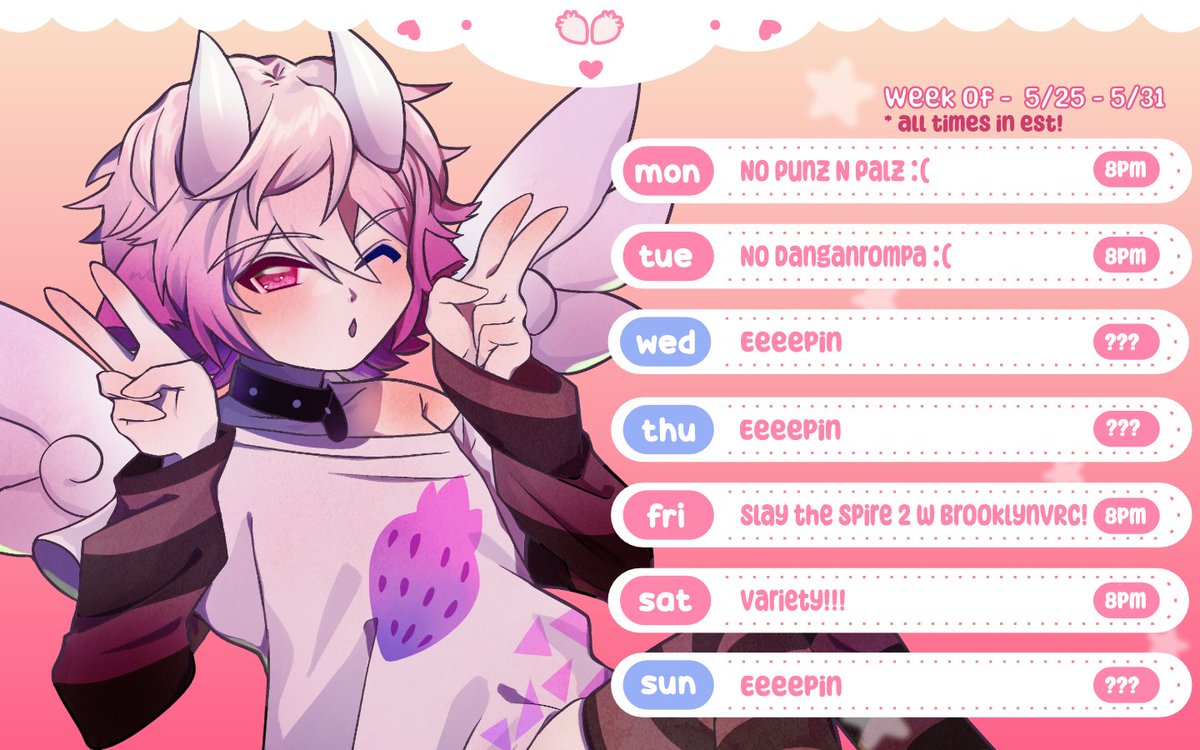 Captain0Punz 🍓 Femboy Vtuber tweet media