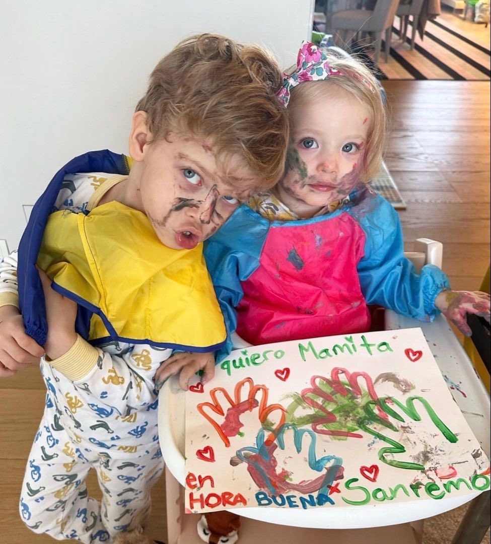 SixSikes's tweet photo. My little artists 🎨🤍 https://t.co/JGE5pmeZoj