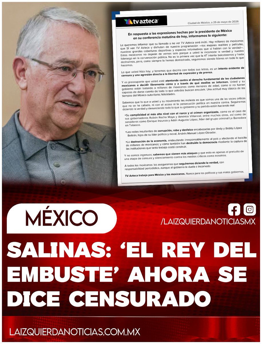 La Izquierda Noticias México tweet media