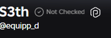 unequipp_d's tweet photo. some girl started blaming me about being flagged on rotector, but i literally have "not checked" tag + no discord server activity (btw i flagged her as exploiter + unconfirmed condo user in my google document) https://t.co/pG26GTt9cE