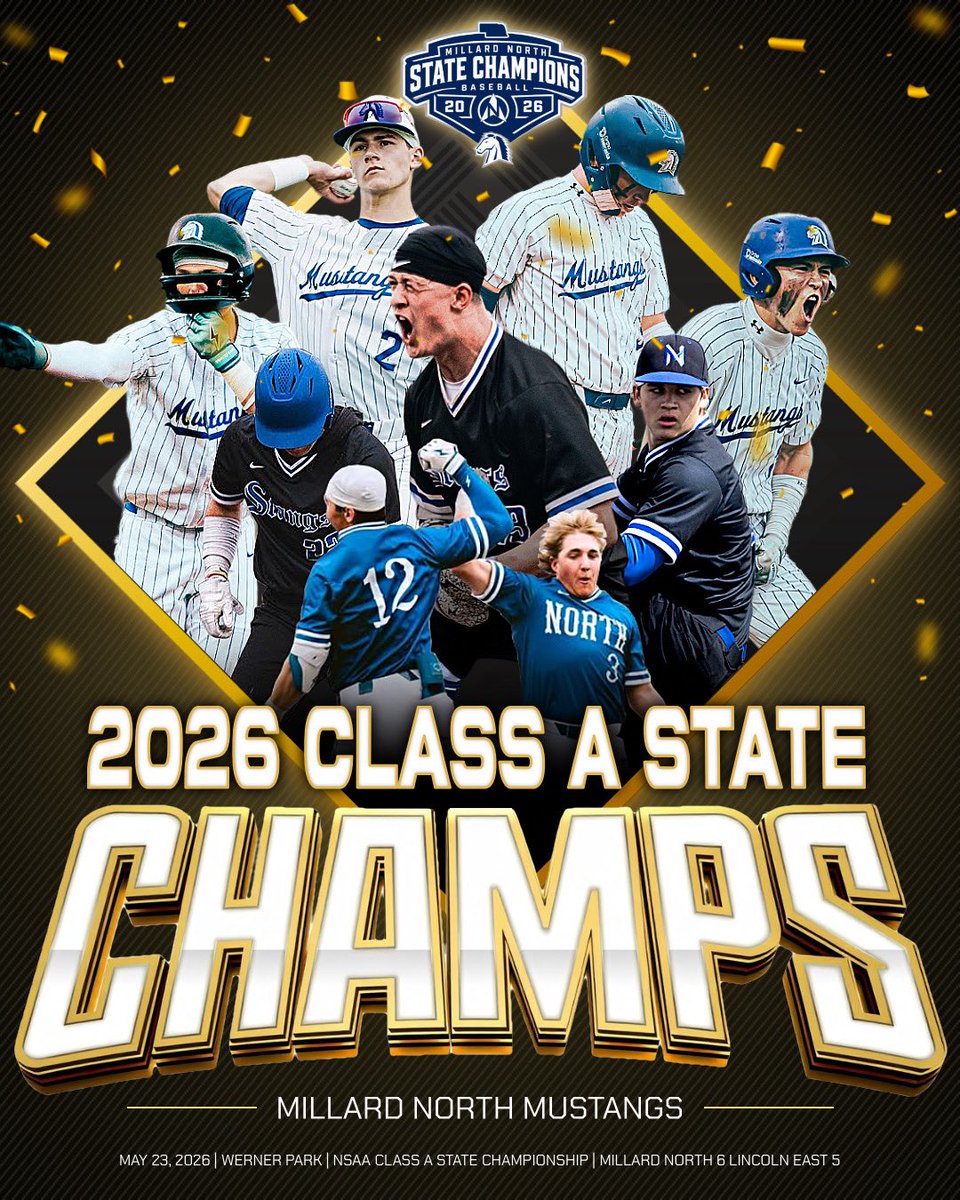 Millard North Baseball tweet media