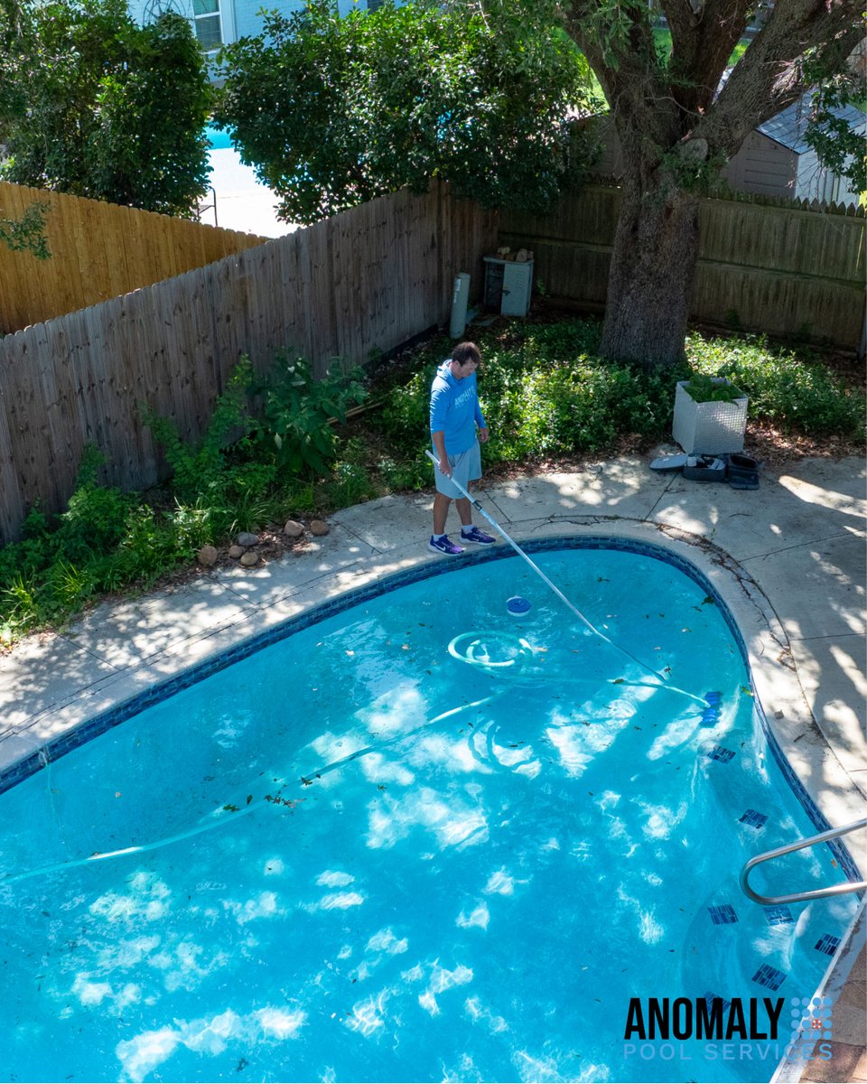 AnomalyPools's tweet photo. You can’t fake a clean pool without proper vacuuming

At Anomaly Pool Services, we make sure every pool is vacuumed thoroughly to remove dirt and keep the water looking clean and clear. This simple step plays a big role in keeping your pool fresh, inviting, and ready to enjoy. https://t.co/1BpvKJYdXz