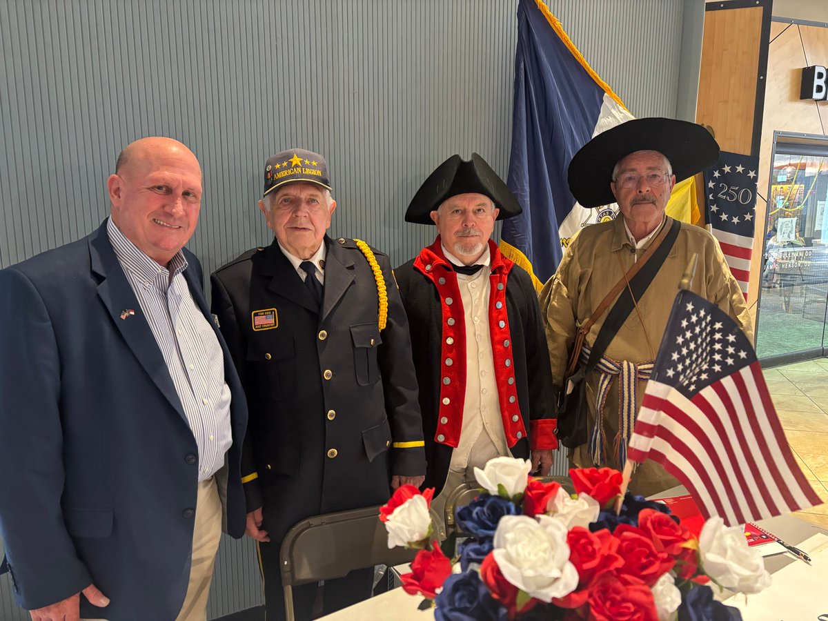 ChuckHubbardNC's tweet photo. Today, we honored our fallen heroes at the Boone Mall Memorial Day event. We are deeply grateful to the veterans, families, and community members who gathered to remember those who made the ultimate sacrifice for our freedom. #MemorialDay #NC05 #ChuckHubbardforcongress https://t.co/iVCRKsnjwt