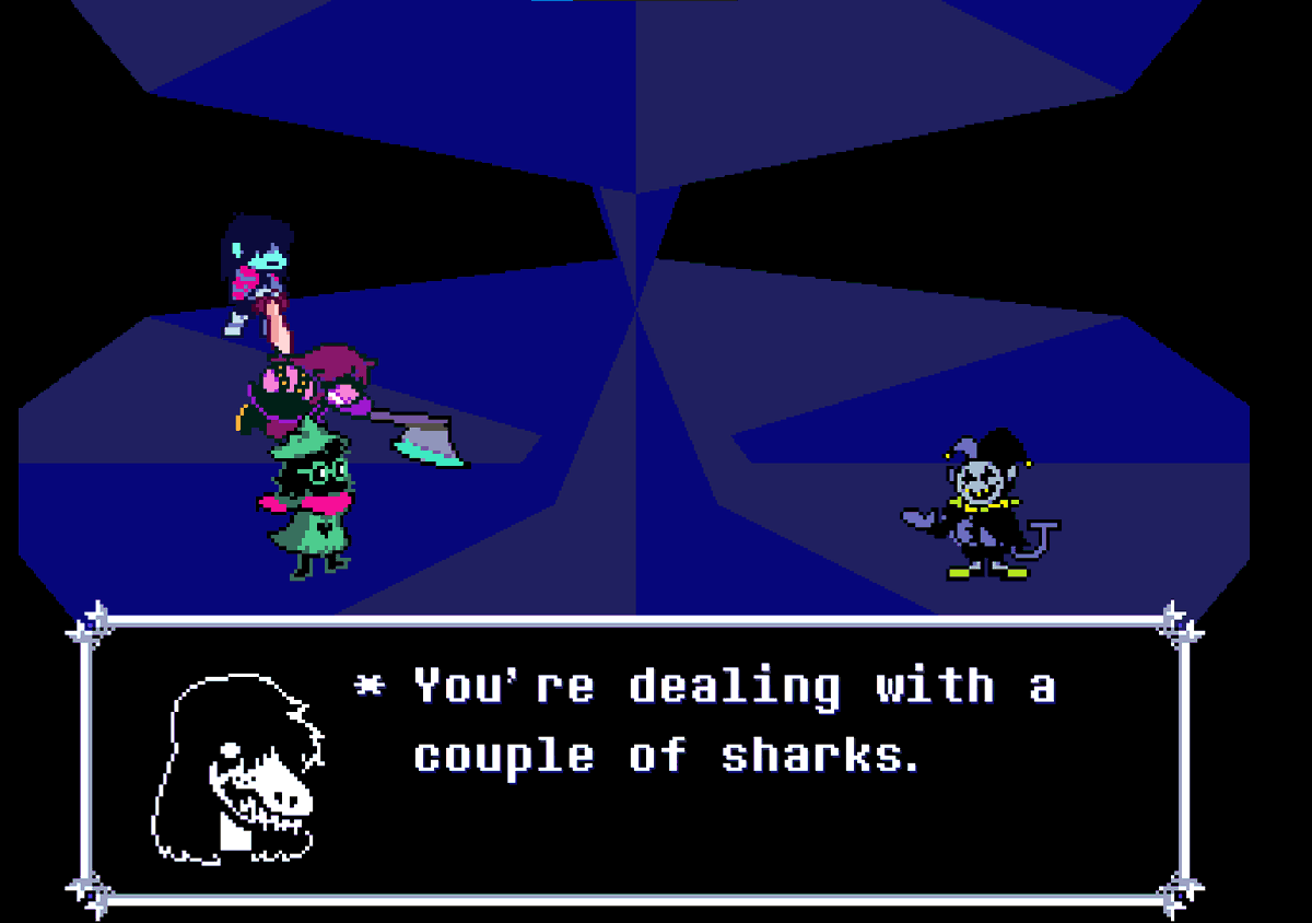 fidy 🇩🇴 | REPLAYING DELTARUNE tweet media