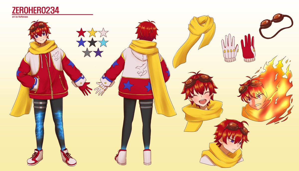The Zerohero/fire fist nova vtuber tweet media