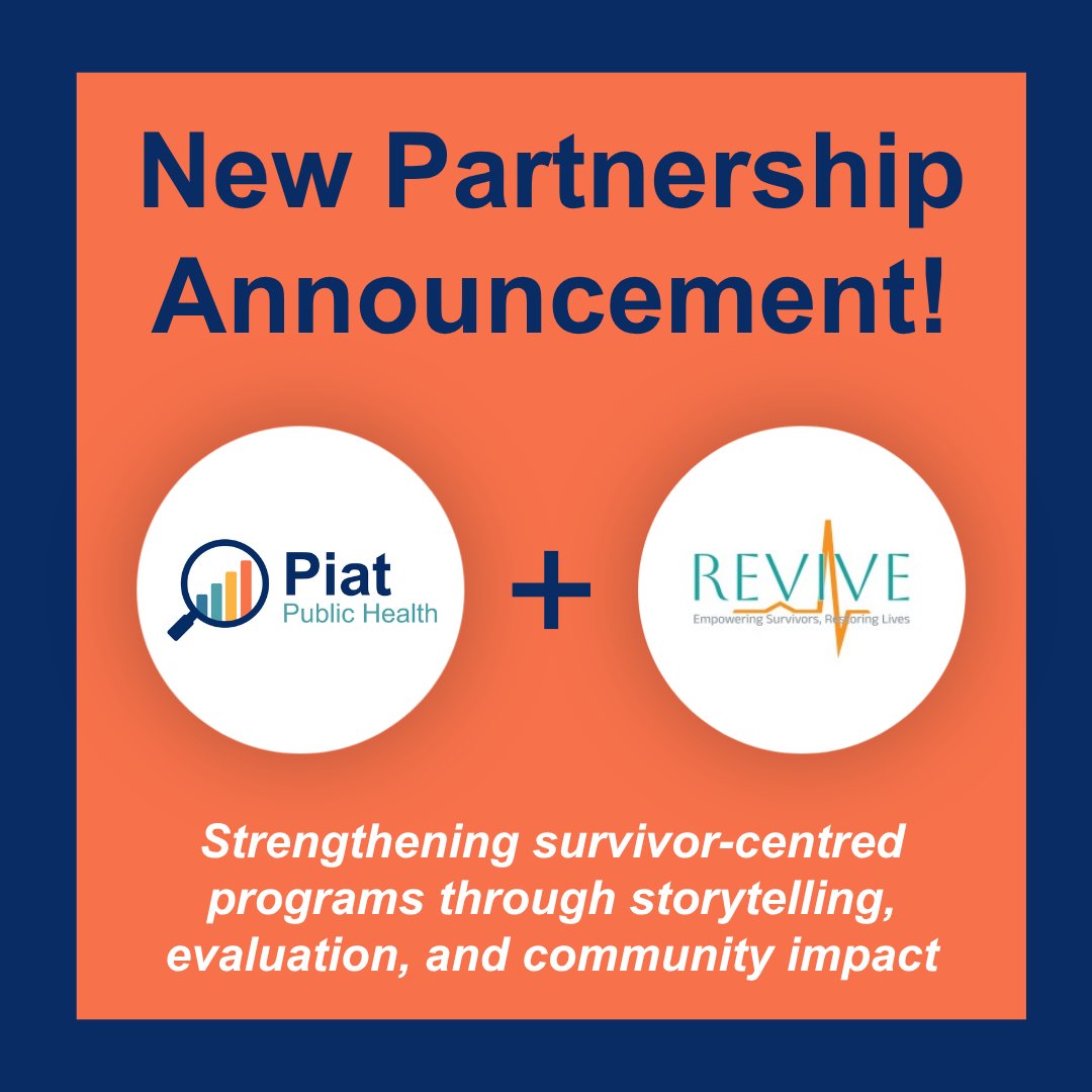PiatPubHealth's tweet photo. Piat Public Health is proud to partner with REVIVE, a Black-led organization supporting survivors of gender-based violence, especially Black women and families, through trauma-informed healing, advocacy, and long-term support. https://t.co/AoSlR0yJmZ