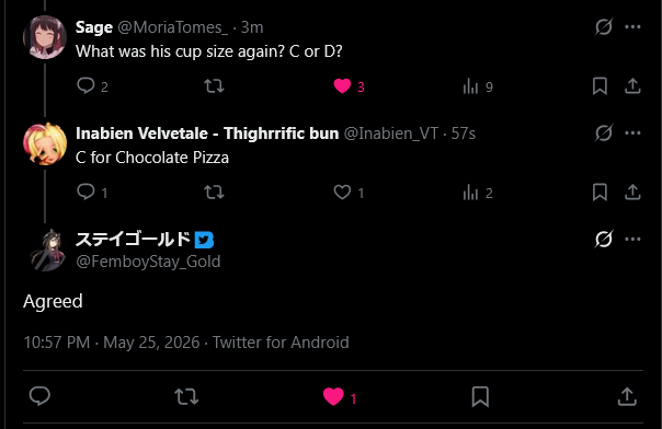 Inabien Velvetale - Thighrrific bun tweet media