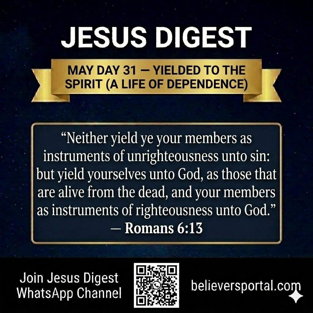 drabrahampeter's tweet photo. DAY 31: The Holy Spirit is God's presence in the believer, leading them into Christlikeness and empowering them to live for God. You were never meant to walk alone. Walk with Him today. 👉 https://t.co/vtlc81rM04 #JDHolySpiritSeries #JDDevotional https://t.co/GtJjv9QJDJ
