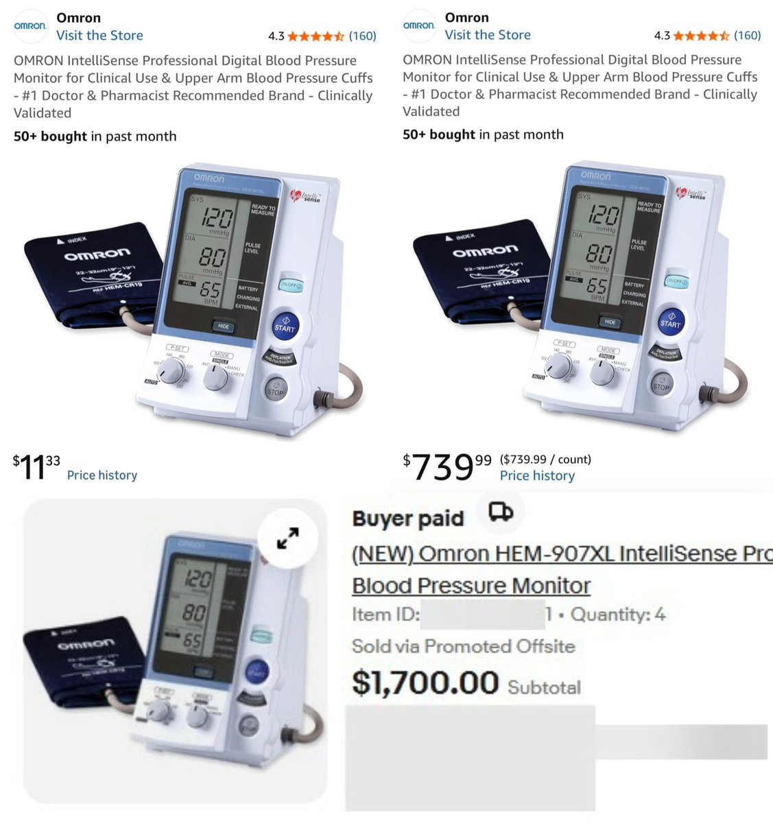 GlitchedDeals's tweet photo. $740 BLOOD PRESSURE MONITORS FOR $11

Already sold 4 for $1,700

Except this was only posted inside my private club.

In honor of Memorial day:

I decided to give whoever joins in the next hour 50% off memberships.

Don’t know if I’ll ever do this again…

https://t.co/2yYxnyi9t9 https://t.co/OXAUtRGroh