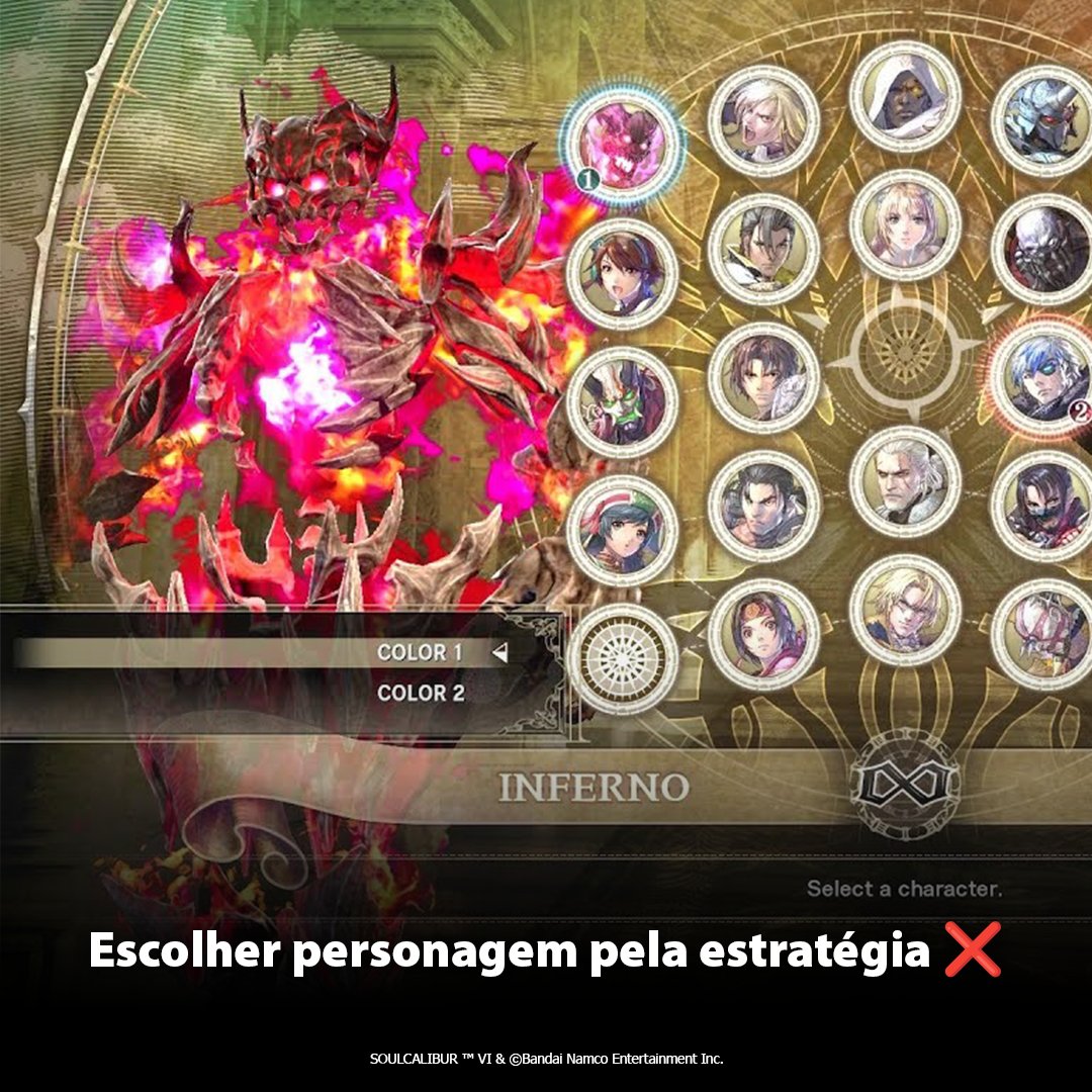 BandaiNamcoBR's tweet photo. Não sei nada sobre o moveset… mas o estilo é impecável. Qual é sua escolha pela aparência? https://t.co/zJ2rApzMQu