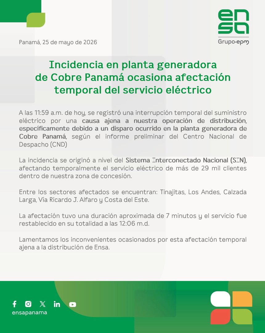 ENSApanama's tweet photo. #ENSAinforma https://t.co/2cC8XS8Rlx