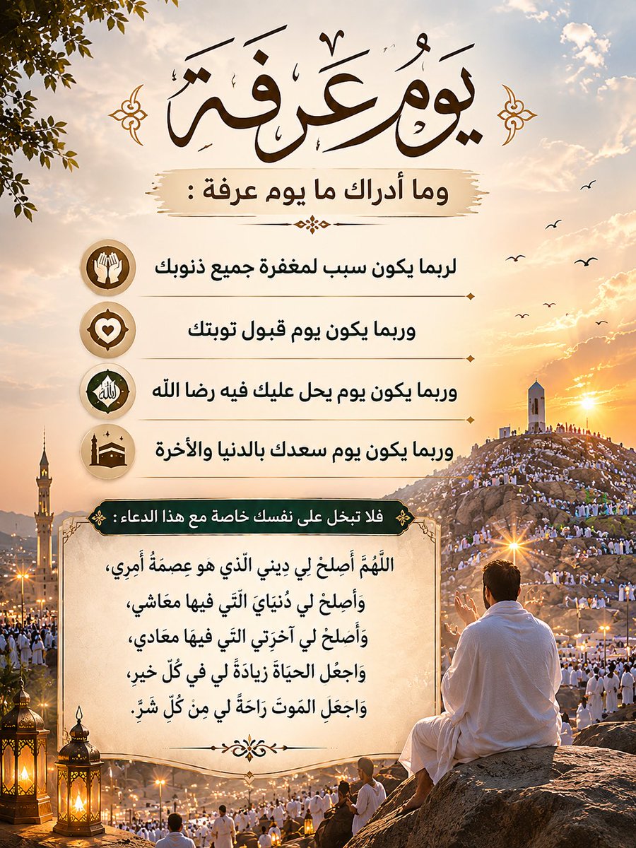 GreatIslam558's tweet photo. #يوم_عرفة 
#عشر_ذي_الحجة https://t.co/9h5FIwkMVx