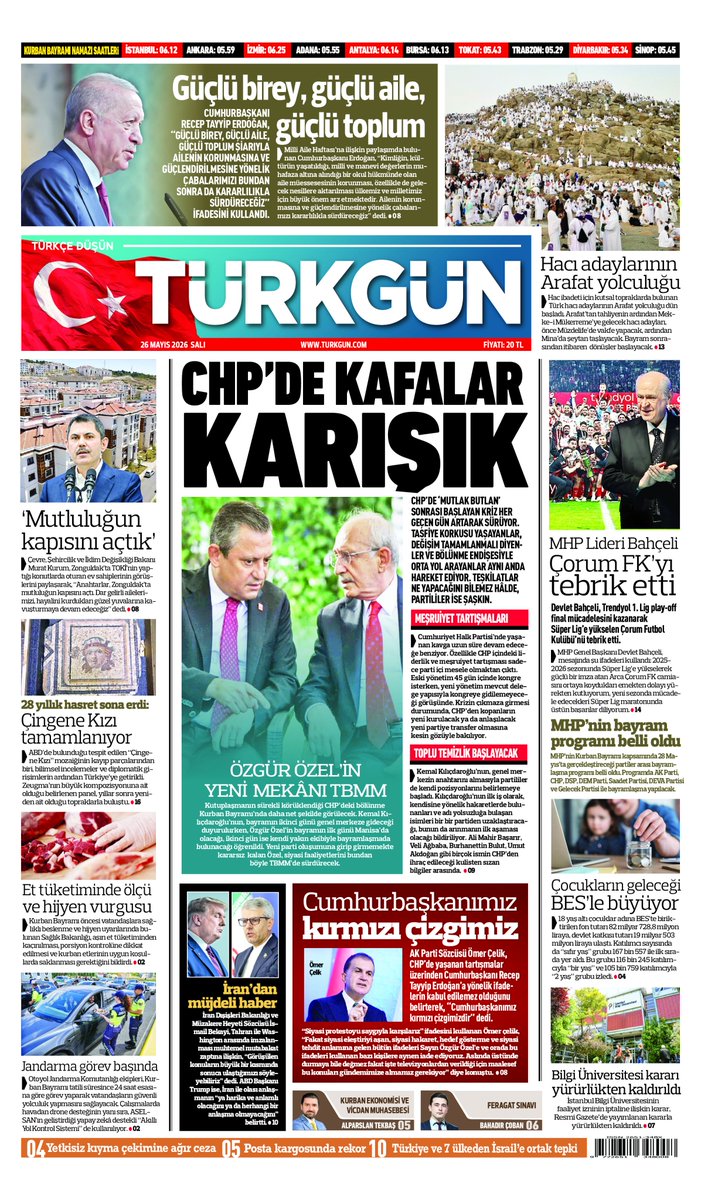 Türkgün Gazetesi tweet media