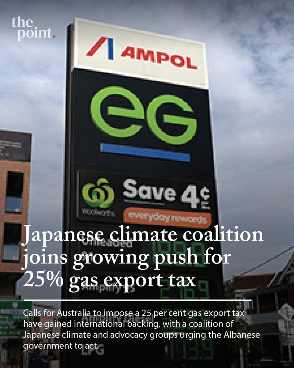 TheAusInstitute's tweet photo. “It is absurd that these companies are allowed to hoard wartime profits whilst the rest of us are struggling to make ends meet.” – James Sherley, Senior Climate Justice Campaigner, Jubilee Australia Research Centre

Read the full piece on The Point ➡️ https://t.co/IlleODCL27 https://t.co/adqHyZhR8b