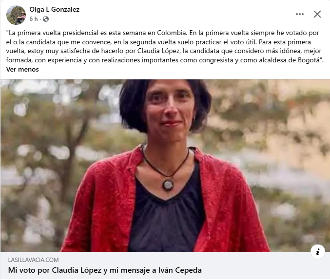 cerdalider's tweet photo. Ah ya vi por qué me salía tanto esta señora en todas las redes. https://t.co/i4OcRn8O1u