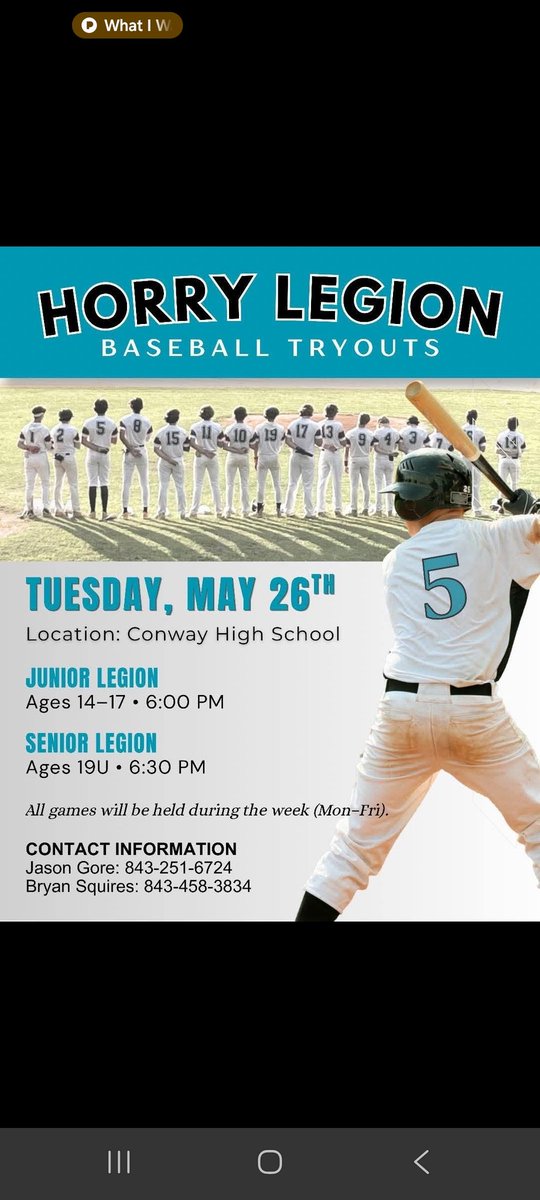 HorryPost111's tweet photo. Dont forget tryouts start tomorrow! #scalb #Horry https://t.co/QxOb42pCsF