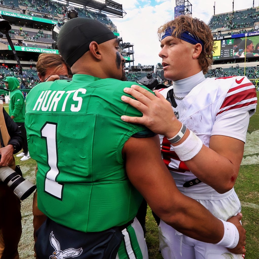 The Entire Internet Is Flipping Out Over Jalen Hurts' “Since-Deleted” IG Story Supposedly Announcing His Political Affiliation In Response To Jaxson Dart's Donald Trump Controversy [PHOTO] See it here: https://t.co/Bf47gbu93y