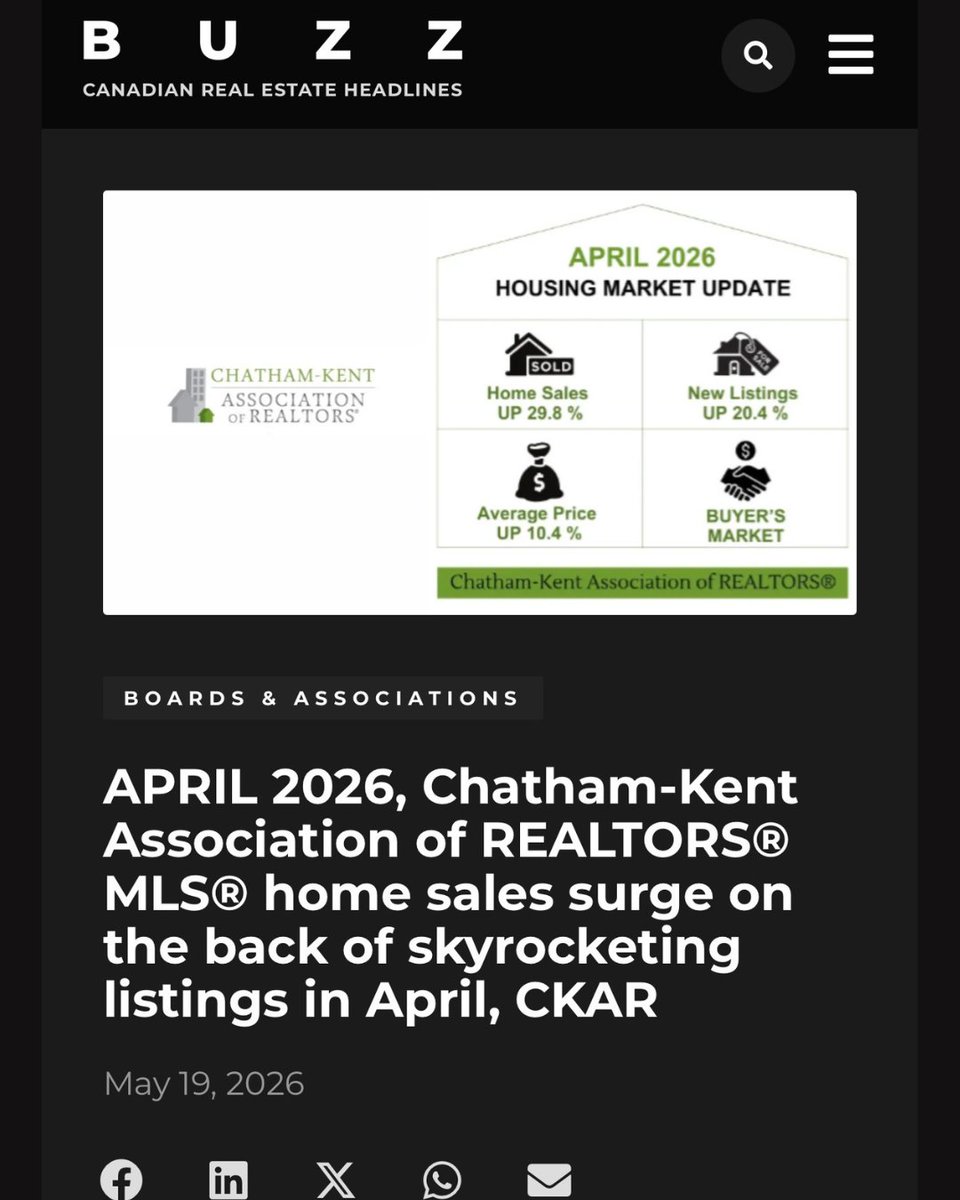BUZZ Worthy News, Canadian Real Estate Headlines tweet media