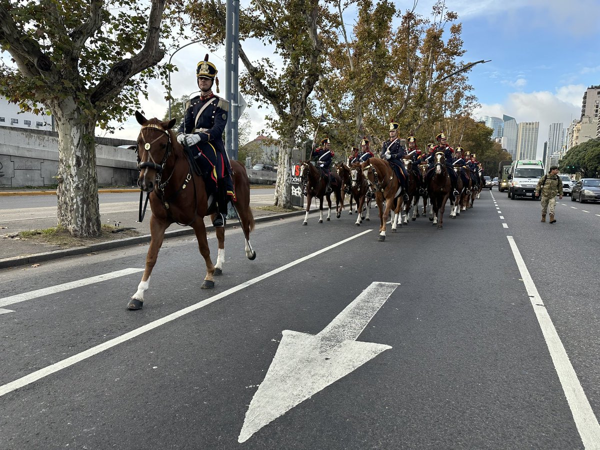 Granaderos a Caballo tweet media