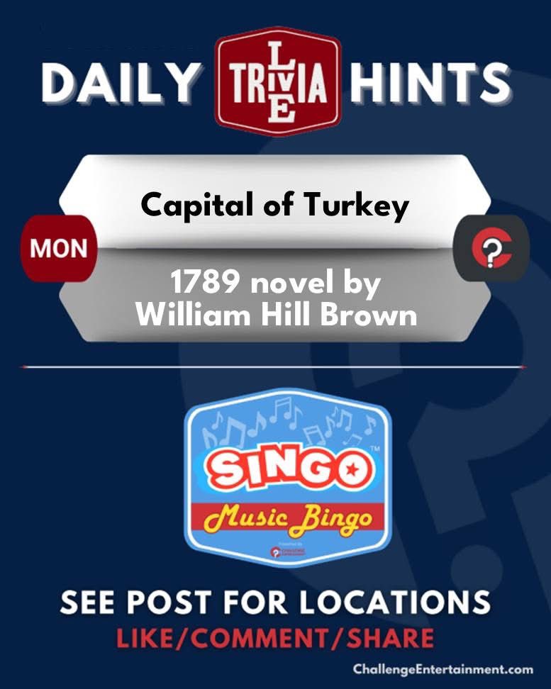 LRTrivia's tweet photo. Monday's game schedule:
SINGO:
Flyway Breckenridge  LR 7:00
LIVE TRIVIA:
Lost Forty Brewing LR 7:00
LIKE or SHARE this post for bonus points!
Our full weekly schedule:
https://t.co/FtmHQ3aDMR https://t.co/E5WqeI3Eer
