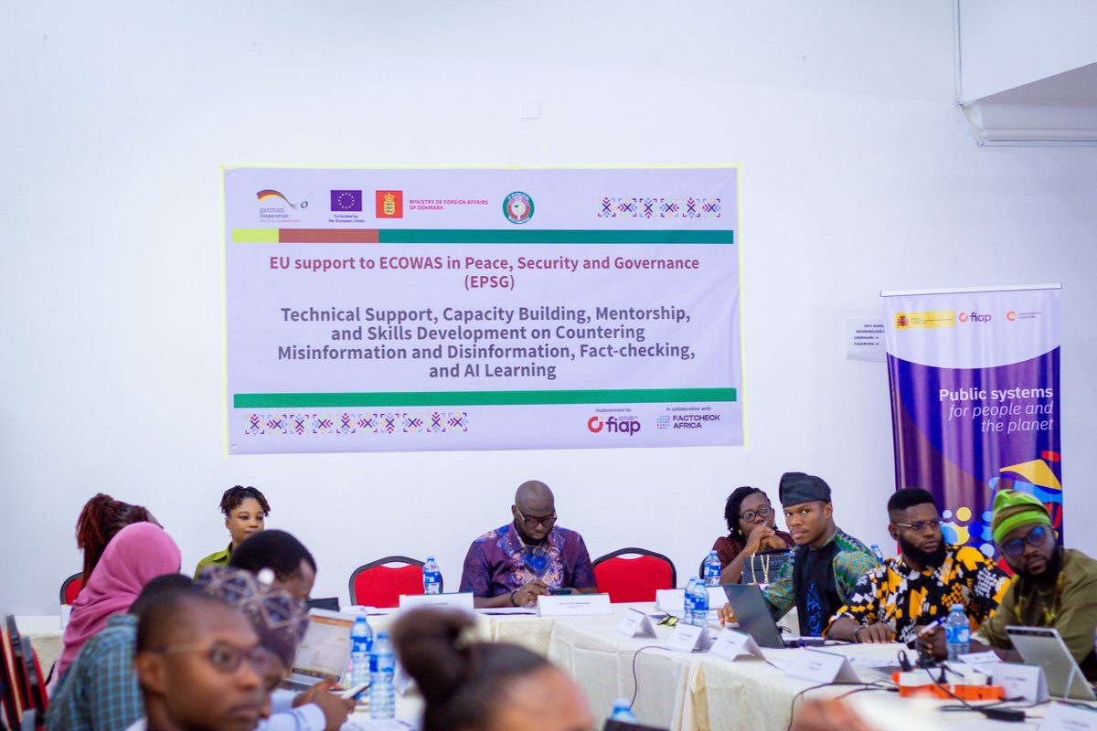 ilead4africa's tweet photo. 1. Misinformation, fake news,& hate speech threaten credible elections & democratic stability by spreading division & weakening public trust. Last week, We participated in the Regional Workshop on “#TruthAtTheBallot,” by @FactC_Africa & @fiap_es
#iLeadAfrica #CheckBeforeYouPost https://t.co/Ec16ZVHTxw