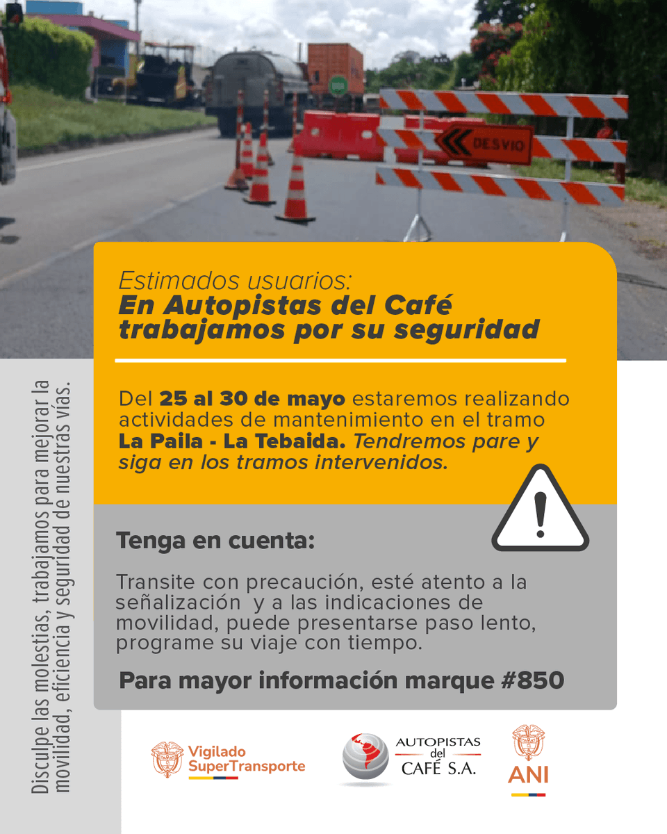 Autopistas del Café tweet media