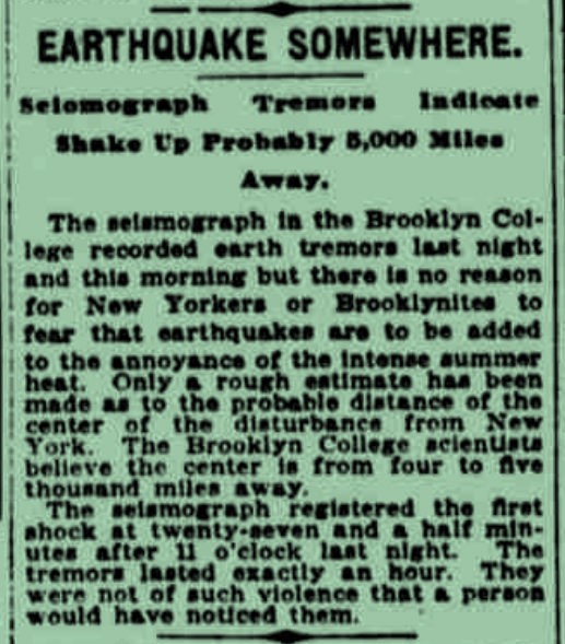 JoseRodRibeiro's tweet photo. 26 May 1914 14:23 UT
M8.1 #earthquake hit Yapen is., Papua, Indonesia. A #tsunami killed many people, reaching Hawaii. Despite seismographs it took a month to know epicentral location.
https://t.co/MckBrnqNWw
https://t.co/Hy5lD0gOqY
https://t.co/Utr0oAj5y0
https://t.co/RwN4CXu42l https://t.co/mTk7MZO1rh