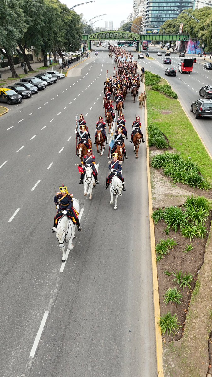 Granaderos a Caballo tweet media
