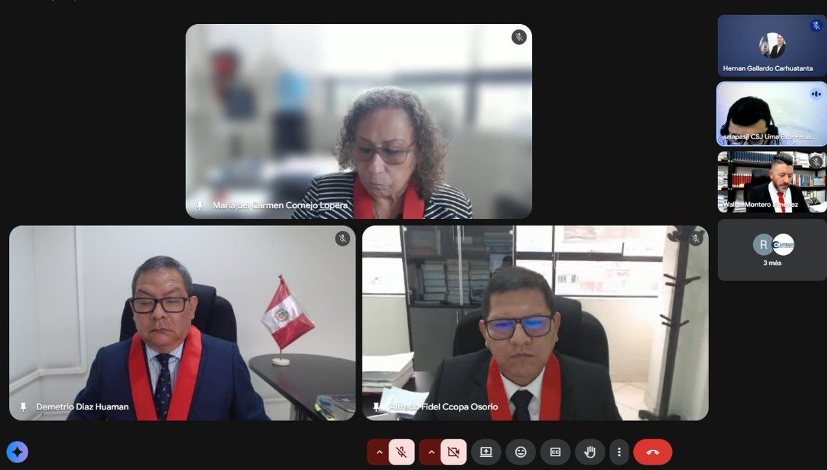 CSJLimaEste's tweet photo. #LoÚltimo 1° Sala Penal de Apelaciones de #SJL confirmó la resolución de detención preliminar por 15 días contra la exfiscal Carmen López Chávez investigada por tráfico de drogas. En el caso también están involucrados su madre y hermano. Se ordenó la ubicación y captura de todos. https://t.co/9yWuQ2xjGX