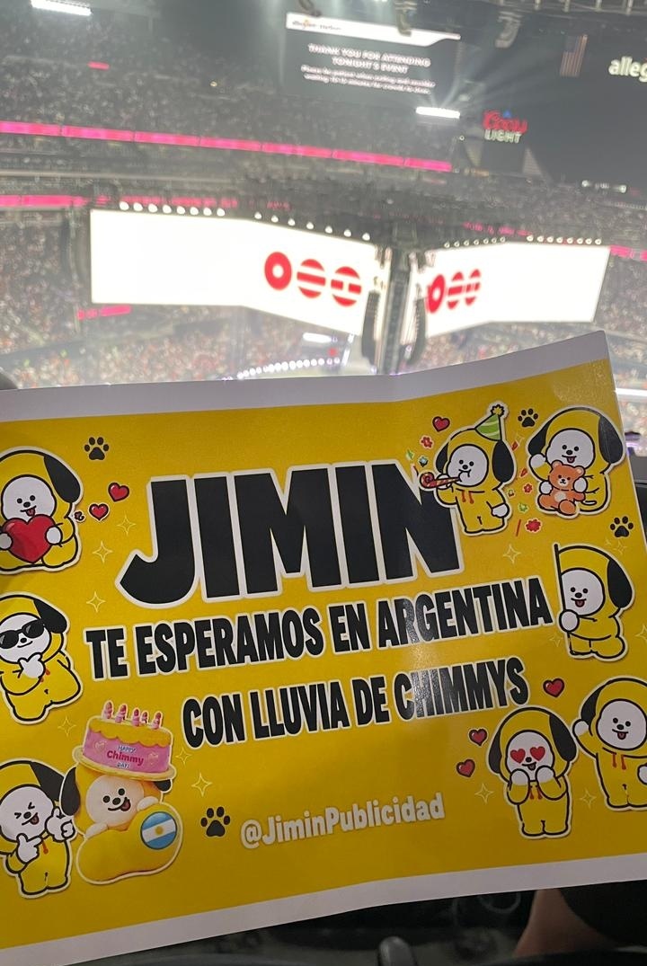 Jimin Argentina Publicidad🇦🇷 tweet media