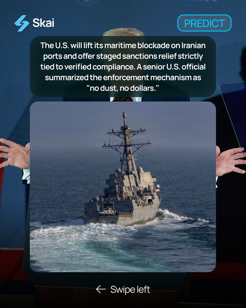 skaipredict's tweet photo. Trump Announces U.S.–Iran Peace Framework "Largely Negotiated" to End War

President Donald Trump declared that a comprehensive "Memorandum of Understanding pertaining to PEACE" between the United States and Iran has been largely negotiated. https://t.co/ZOc7oIubTt