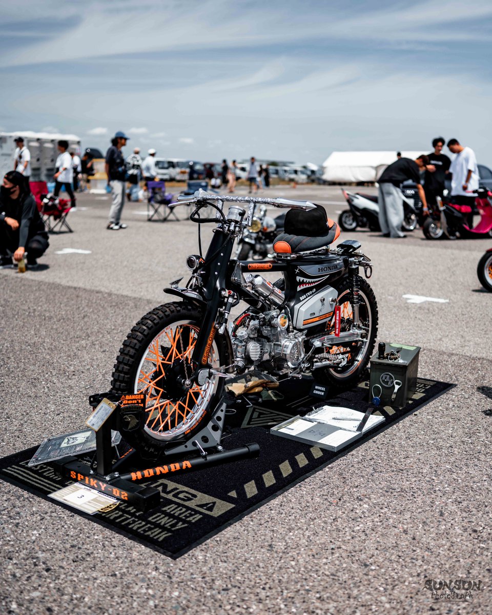 sabitenSPL's tweet photo. Stancenation Japan 2026 OSAKA
2026.5.24
すんすんさんPhoto✨
#supercub #customcub #スーパーカブ
#stancenation #スタンスネーション https://t.co/j5qtSXkD35