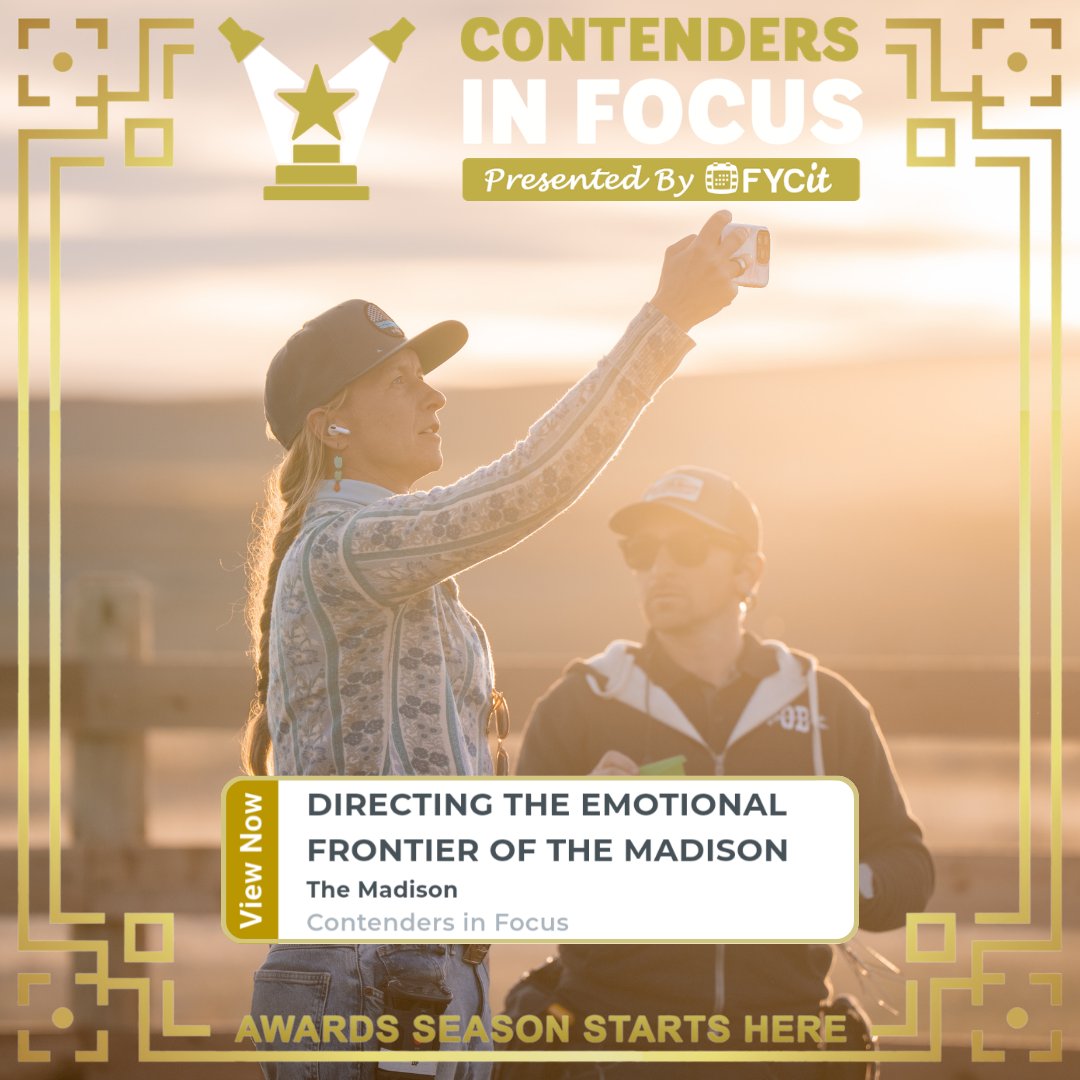 fycitapp's tweet photo. ICYMI: The Madison isn’t just about Montana’s vast landscapes, it’s about the emotional lives unfolding within them. 🌄 See how director Christina Alexandra Voros balanced intimacy, grief, and strength in this edition of Contenders in Focus: https://t.co/mwwVtyNkvF https://t.co/mZLJ7AJF5g