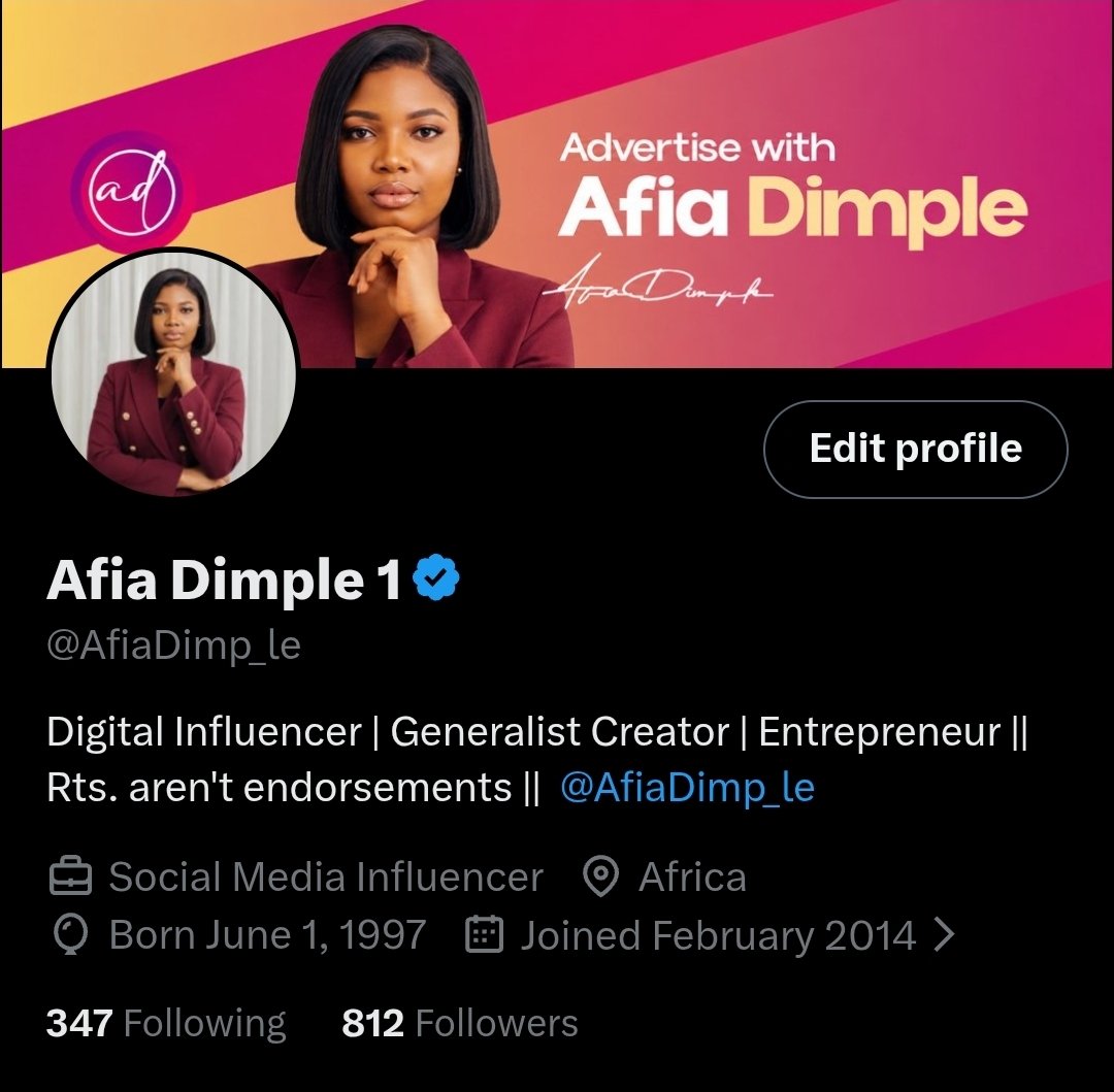 Afia Dimple 1 tweet media