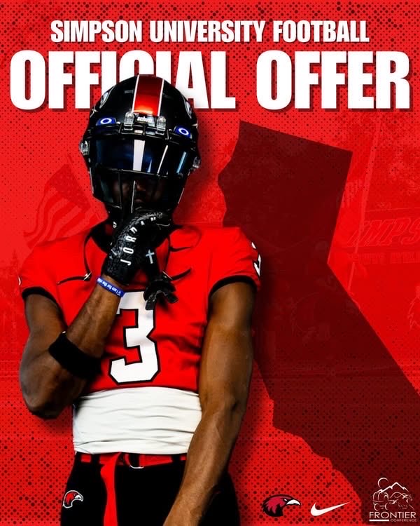 ChaseSpahr12's tweet photo. Thank you @CoachRich_SUfb for the offer to Simpson University https://t.co/1KUimv2ChQ
