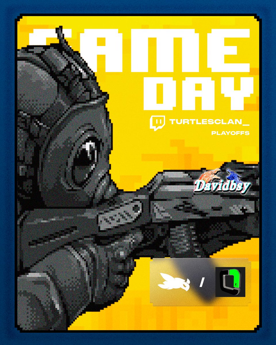 TurTlesClan_'s tweet photo. 🚨 PRIMER PARTIDO DE PLAYOFFS 🚨

VIAJAMOS A SUIZA, TOCA SACAR LAS SKILLS DEL SNOW PARA ACABAR CON ELLOS 💪

NO HAY MIEDO, SOLO GANAS DE GANAR 🔥

🏆 @ESEA 
🆚 #ZeroOneClan
⏰ 19:30

#GOTC🐢 https://t.co/tGulov3bwY