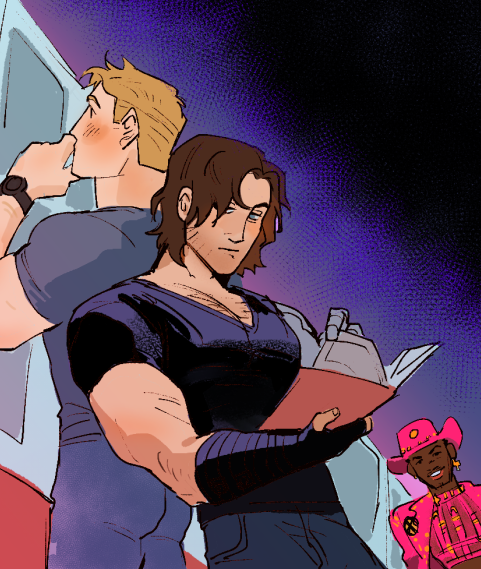 malenjoyer's tweet photo. Stuff I did for Anyone Comics Pride Fair last year https://t.co/rJcsvYoDz5
