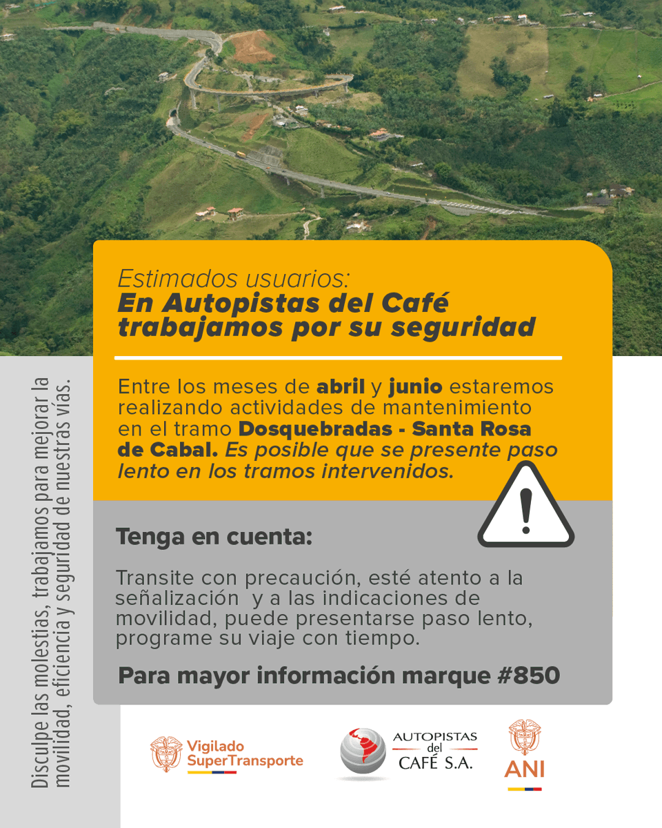 Autopistas del Café tweet media