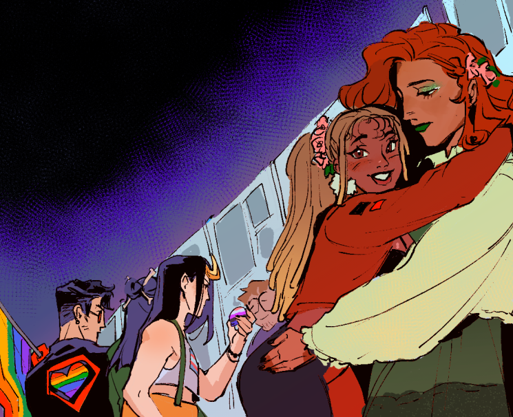 malenjoyer's tweet photo. Stuff I did for Anyone Comics Pride Fair last year https://t.co/rJcsvYoDz5