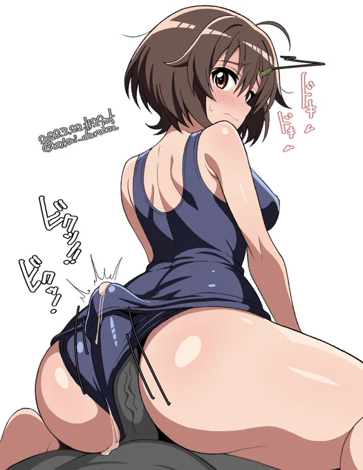 過去絵、ひかりChang何描いてたかなと見直したら似たシチュ描いてて草生えたのが俺なんだよね。怖くない? ま、まぁ尻コキだし? 今描いてるのは まんまんコキだから致命傷にならなかった。