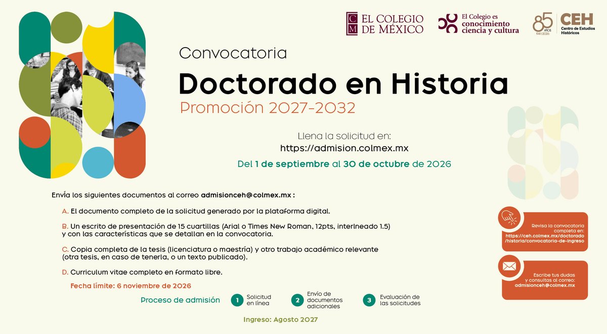 El Colegio de México tweet media
