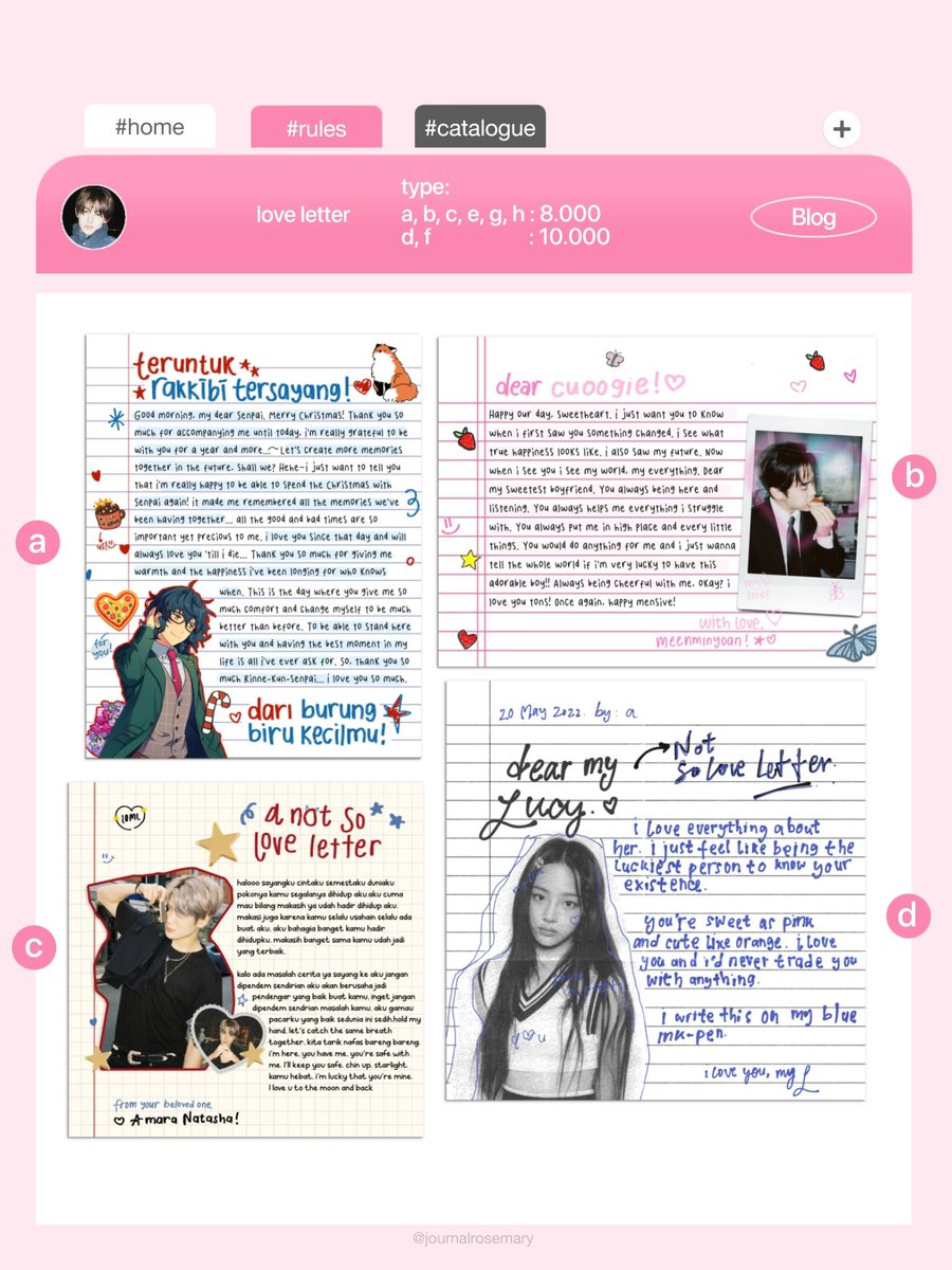 JournalRosemary's tweet photo. 甜蜜..  🎼♥︎ the gate is opened 26/05 for the lovebirds and single doves. toss another four leaf clöver to know your luck, sweeten with your beloved one by purchasing the goods that are served on table (˶˃⤙˂˶)

tags: scribble / certificate / love letter / custom comms :-) https://t.co/1RuRLwM7D2