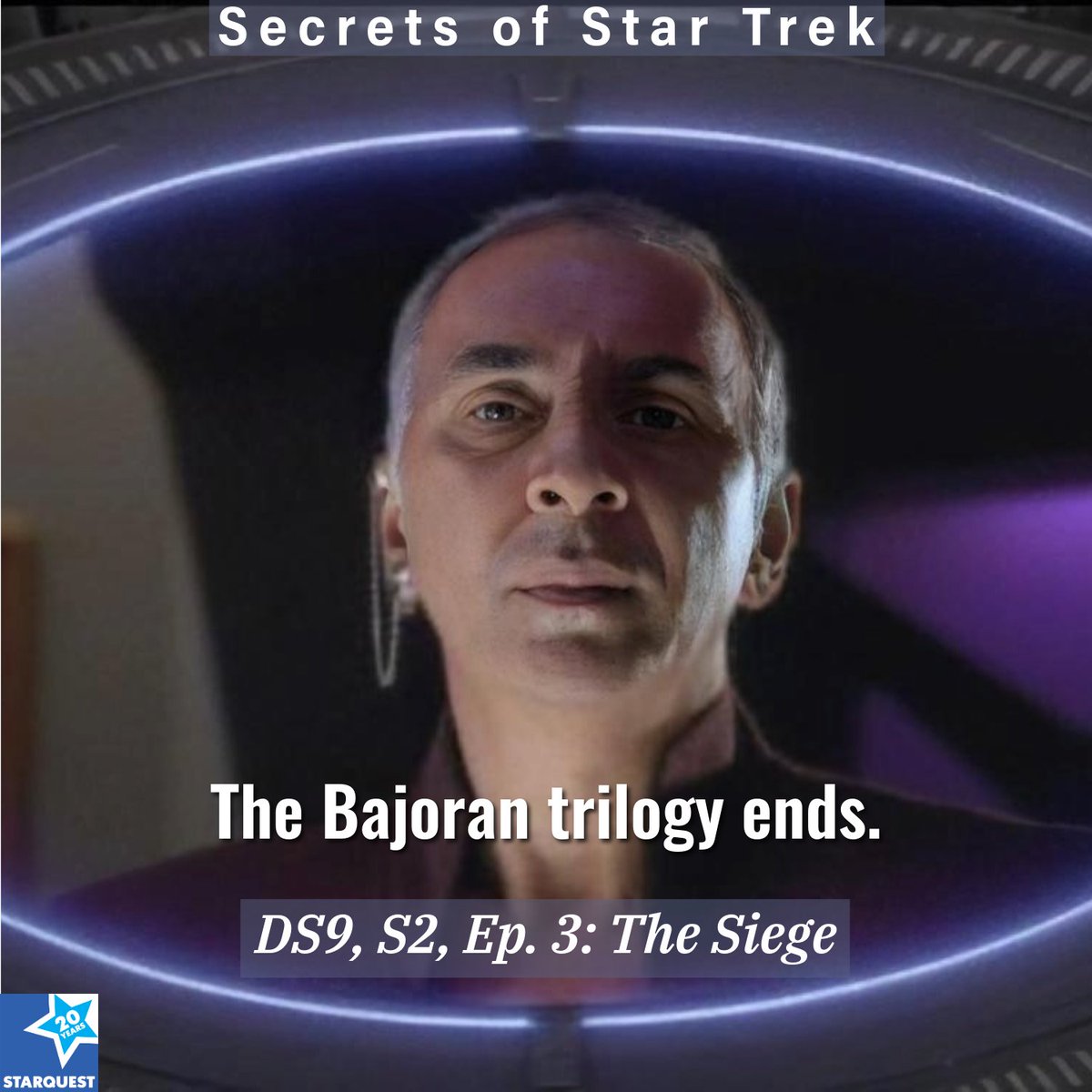 sqpn's tweet photo. The Bajoran trilogy ends. Li Nalas finally finds his courage. Just in time to spend it.
With @bettnet and @jimmyakin3000.
#StarTrek #DS9 #DeepSpaceNine
Link in replies. https://t.co/fV3bajSCv5