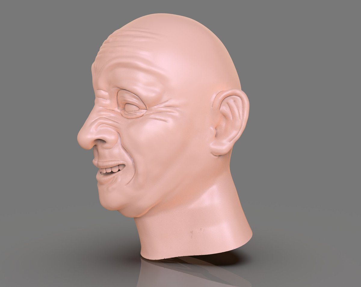 PaburoVIII's tweet photo. #commission work a #pirates head ready for #3dprint and print in life-size for an #amusementpark made with #zbrush render #keyshot

#3d #3𝒅𝒂𝒓𝒕 #artistforhire #cartoony #sculpture #3dsculpt #digitalartㅤㅤㅤㅤ https://t.co/9BloZ2MfHJ