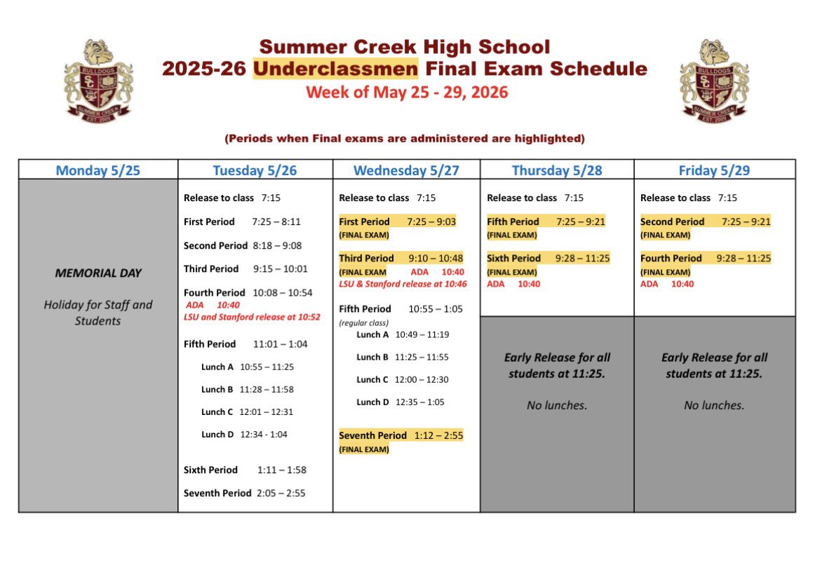 Summer Creek High tweet media