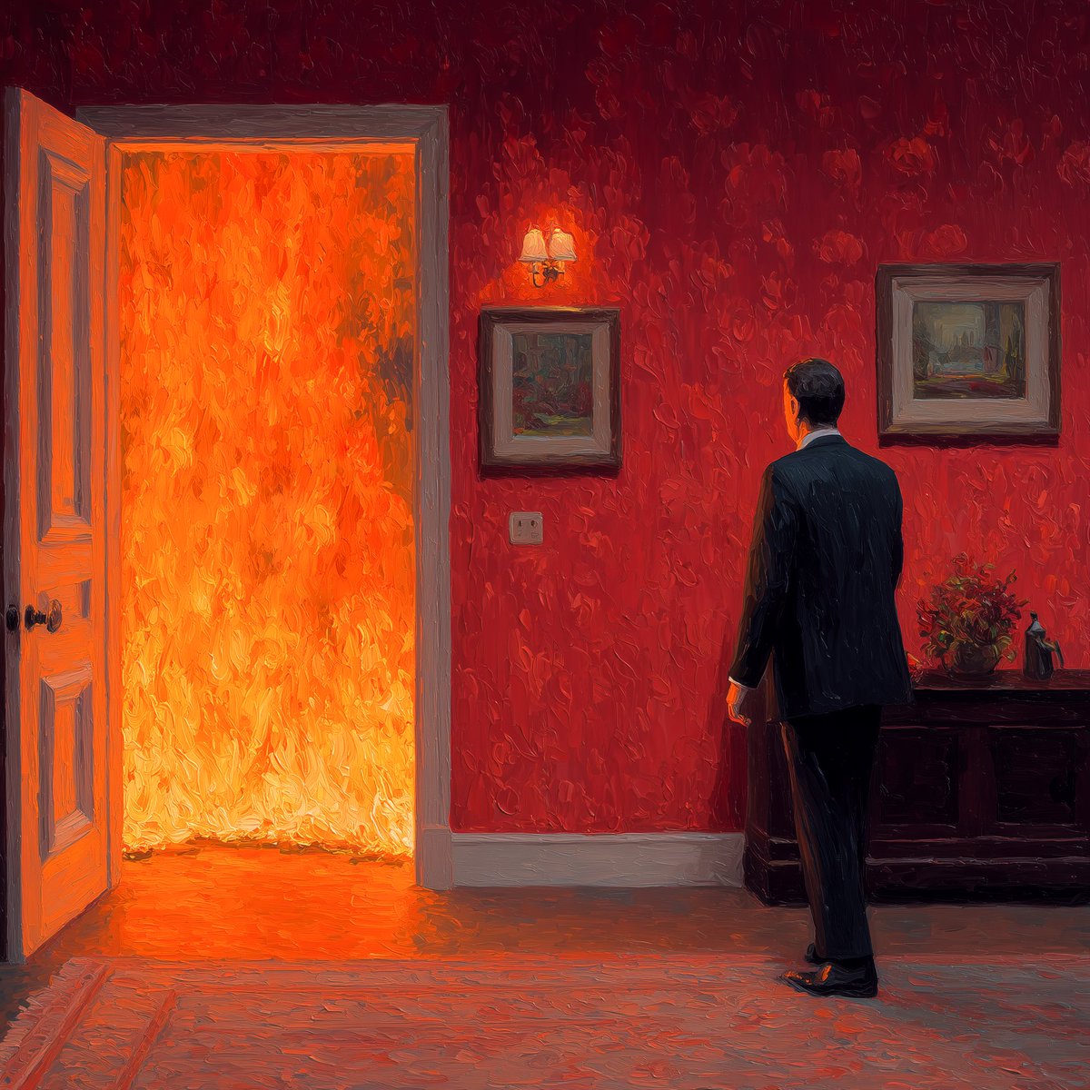 LucaPonsatoArt's tweet photo. we don’t use that room. https://t.co/QRRgXS64dF