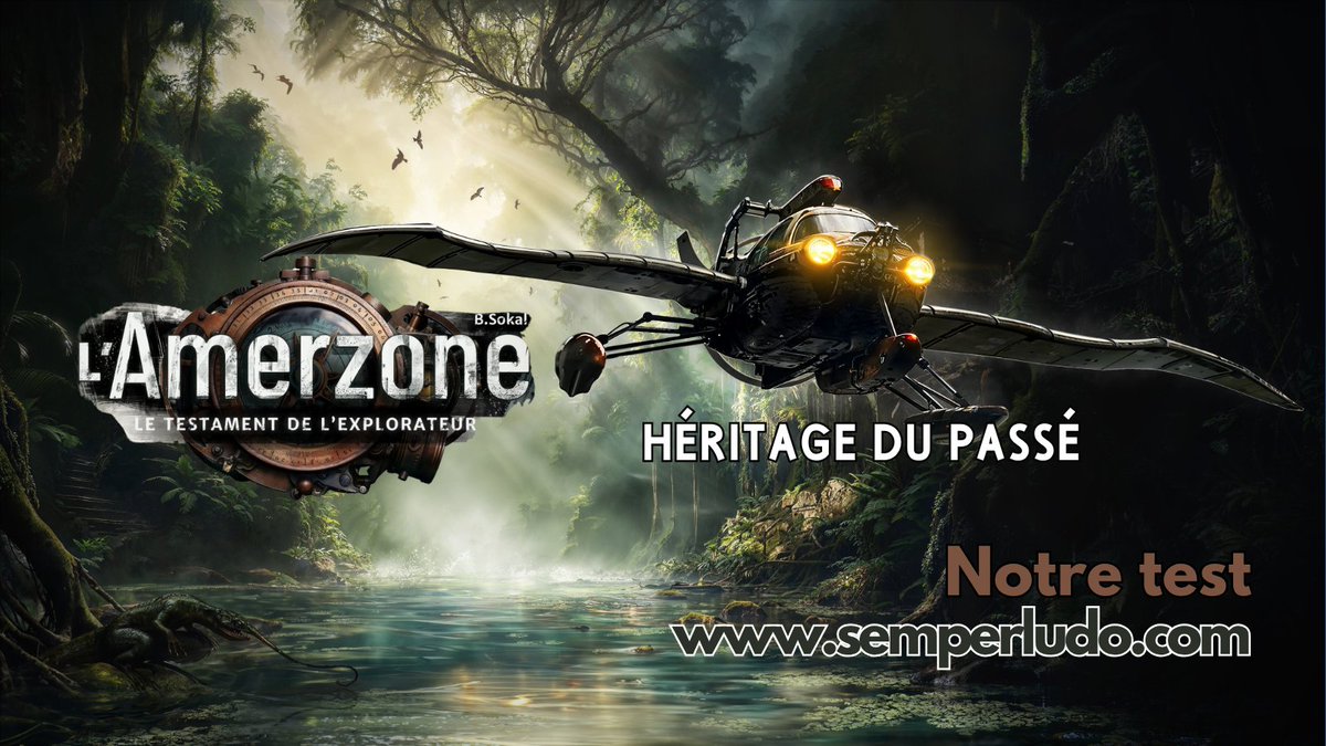 SemperLudo's tweet photo. Héritage du passé

Se laisser porter par un vent de nostalgie, de la Bretagne à la jungle. Notre test de #LAmerzone – Le testament de l’explorateur par @niels_weber.

https://t.co/FrMx9BGgUc

#JeuxVideo #Test #PC #XboxSeries #PS5 #BenoitSokal #Microids #Amerzone https://t.co/c35fgT8jAp