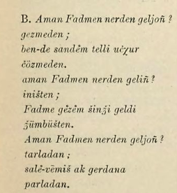verimli2015's tweet photo. Aman Fadimem nerden geliyon, gezmeden
Ben de sandımtelli uçkur çözmeden.
Aman Fadimem nerden geliyon inişten,(aşağıdan)
Fatme gızım şimdi geldi cümbüşten
Aman Fatmem nerden geliyon tarladan,
Salavemiş ak gerdanı parlatan https://t.co/Z8ba7xxL3Z