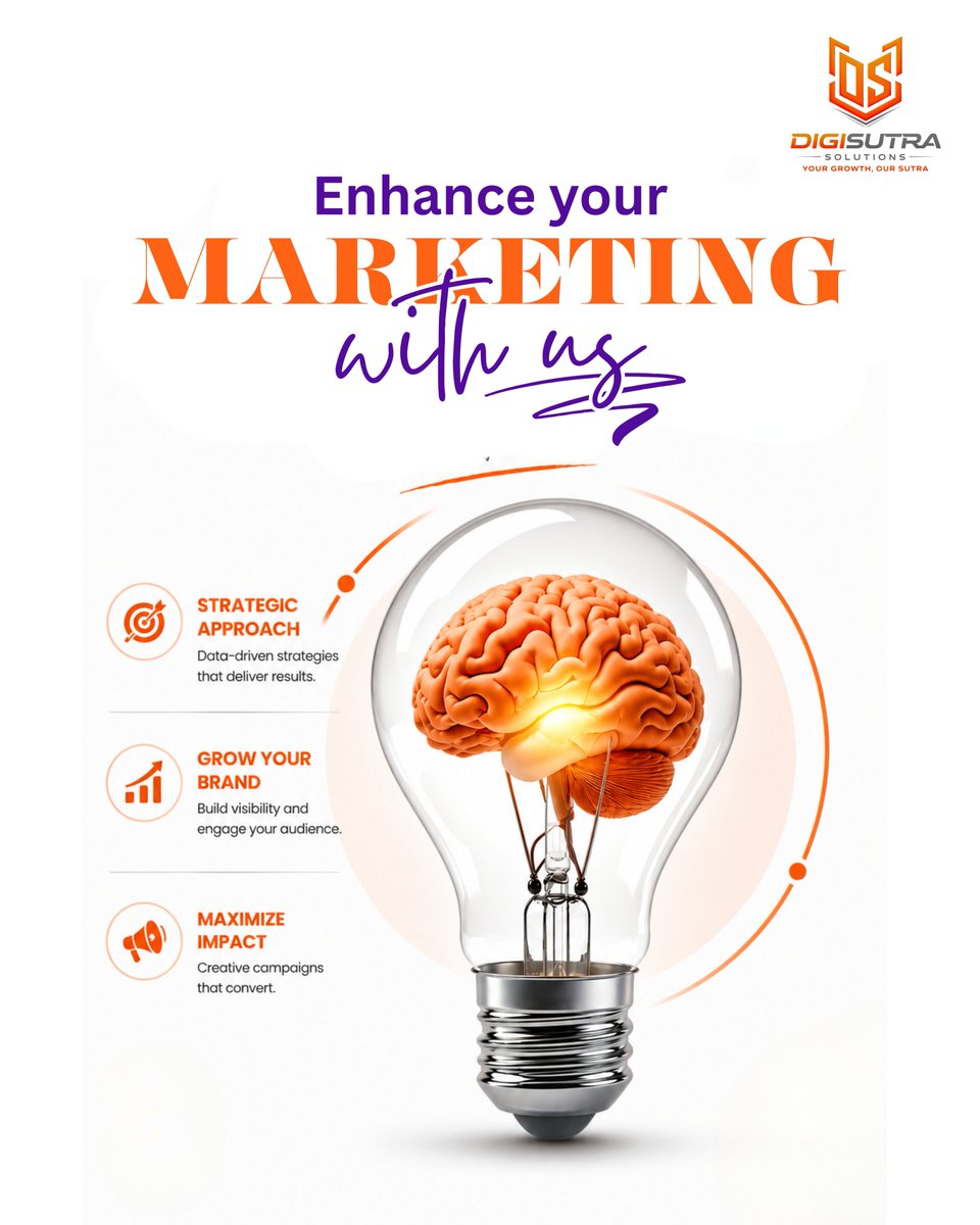 Digisutra__'s tweet photo. 💡 Smart ideas. Smart strategy. Real growth. 🚀
We help your brand stand out, engage better, and grow faster in the digital world. 📈✨
#DigitalMarketing #BrandGrowth #MarketingStrategy #BusinessGrowth #SocialMediaMarketing #digisutra https://t.co/A0OQg1trXn